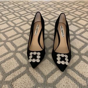 Karl Lagerfeld block heel pump - size 8